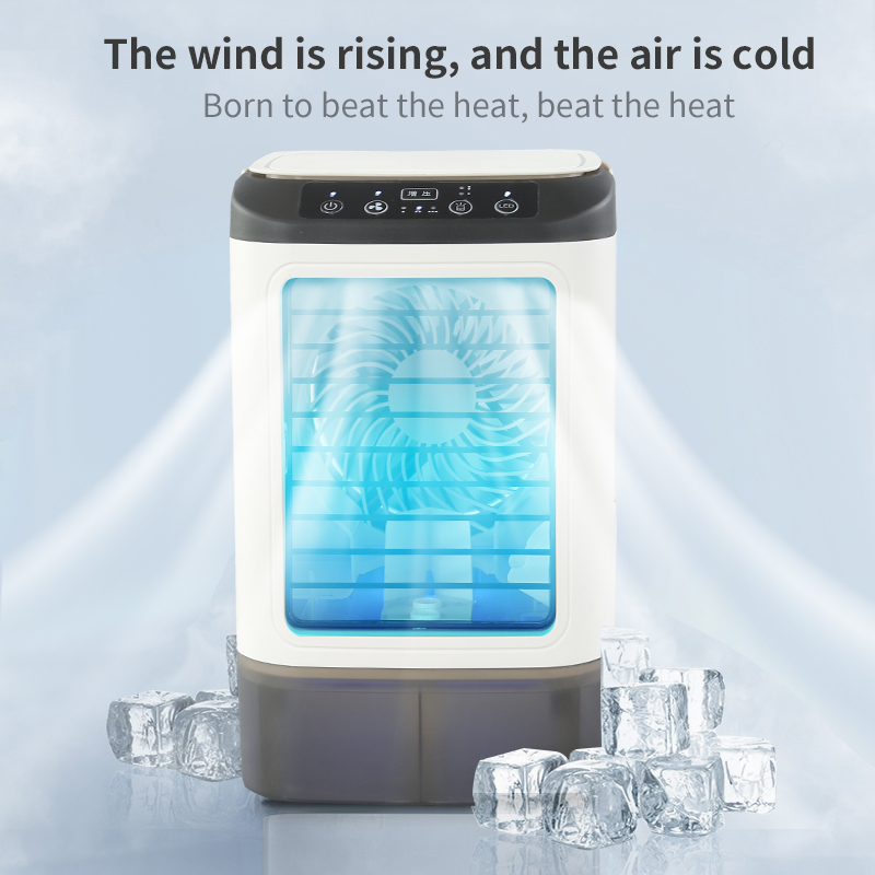 Home Office Setup Ideas - USB Tragbarer Mini-Klimaanlagen-Ventilator mit 3 Geschwindigkeitsstufen,