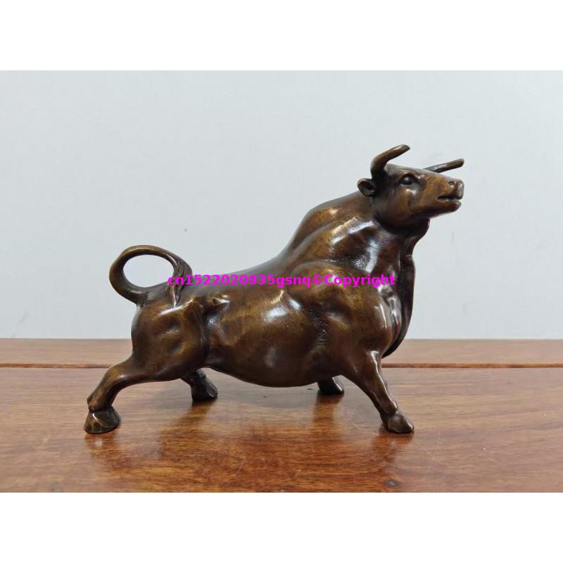 Home Office Marketing - Karriere 2026 Glück Bronze Stier Maskottchen