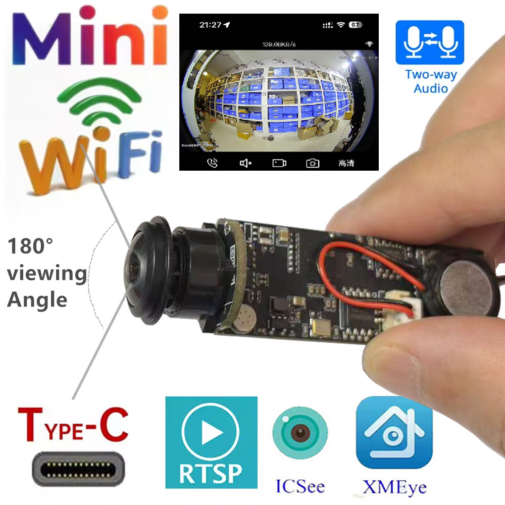 Home Office Xp - HD WLAN Mini-Kamera DIY-Modul für Heim-