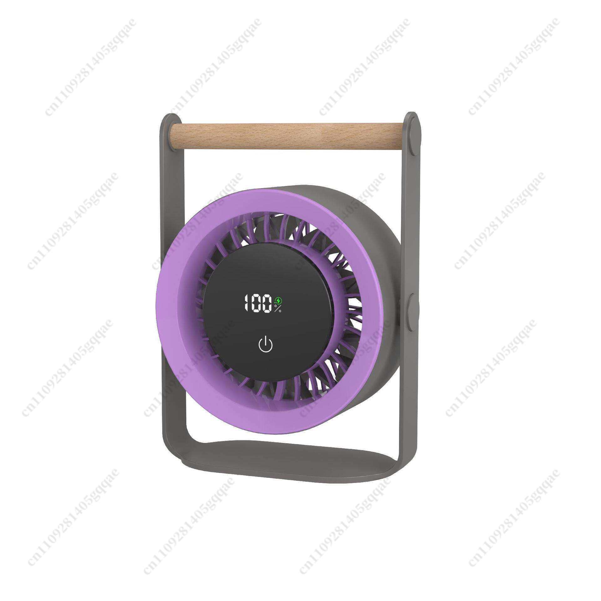 Usb Desk Fan - 2025 Desktop Hochgeschwindigkeits-USB-Aufladbarer Luftzirkulationsventilator für Zuhause