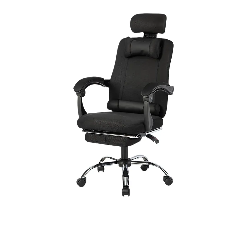 Home Office Desk - Ergonomischer Bürostuhl mit Netzrücken für Computer,