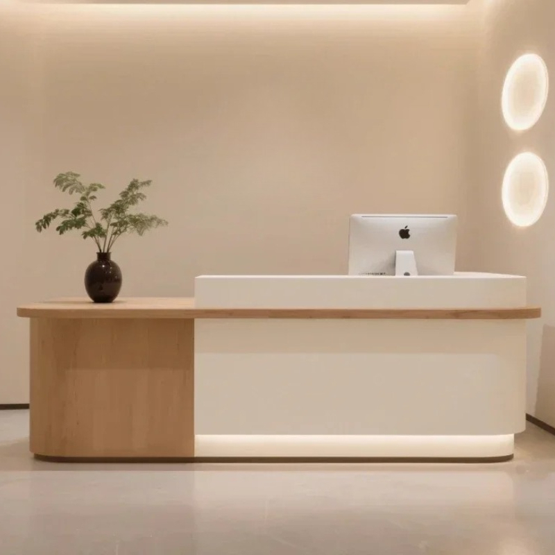 Home Office Tienda - Luxuriöse Empfangstheken für Zuhause: Hochwertige Kundenservice-Stände