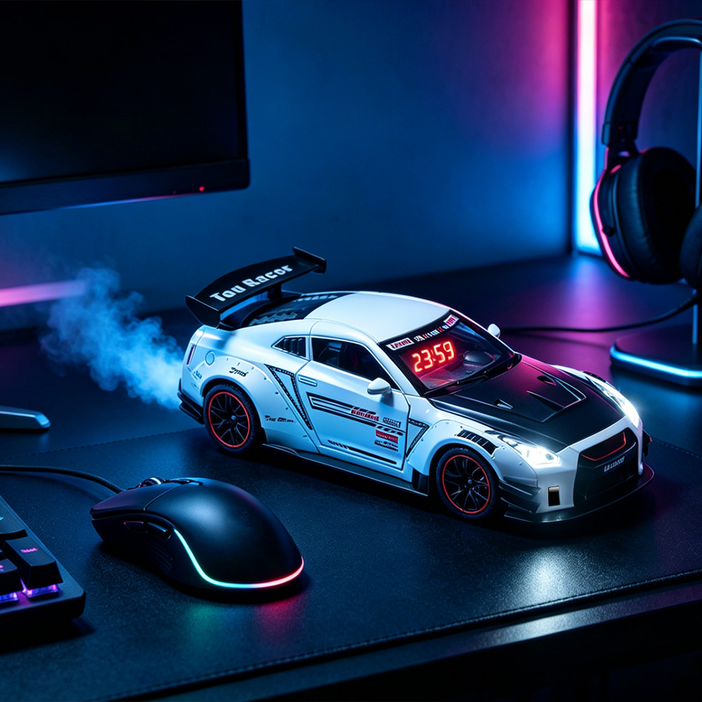 1 Stück Wiederaufladbarer LED- – Led Desk Clock Bewertung und Preis