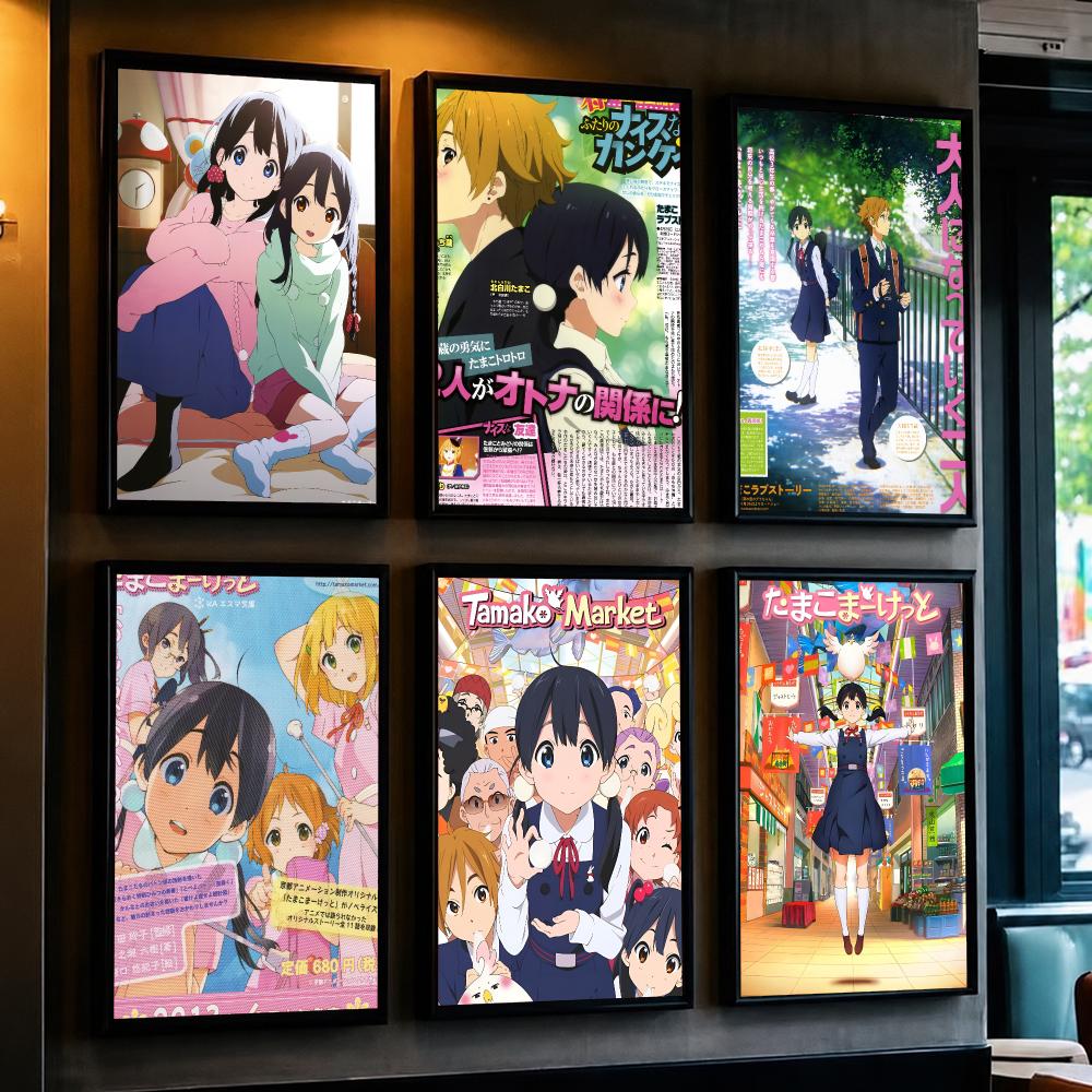 Anime T-Tamako Market-T Gemäld – Home Office Marketing Bewertung und Preis