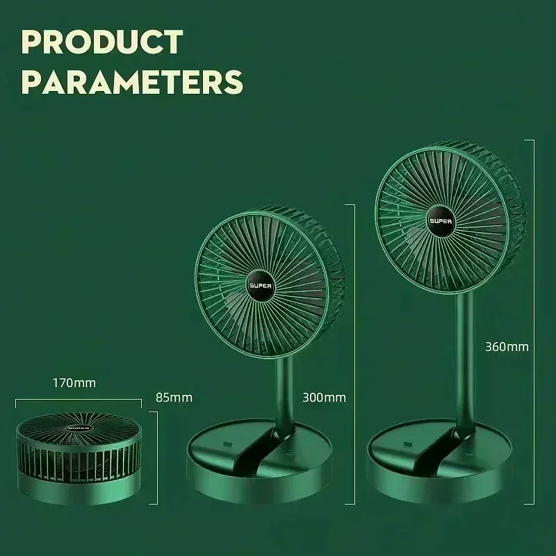Verstellbarer, faltbarer USB-V – Usb Desk Fan Bewertung und Preis