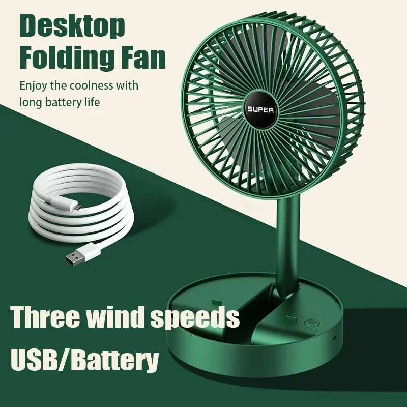 Desktop-Ventilator mit Ladefun – Usb Desk Fan Bewertung und Preis