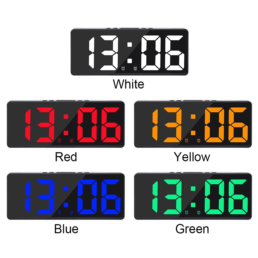 Sprach steuerung digitaler Wec – Led Desk Clock Bewertung und Preis