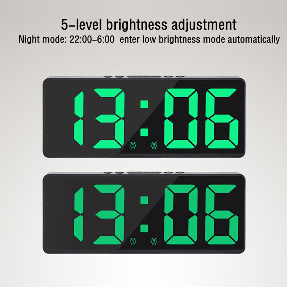 Sprach steuerung digitaler Wec – Led Desk Clock Bewertung und Preis