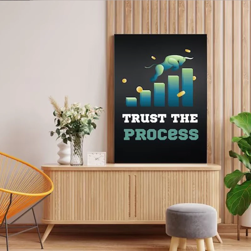 Leinwandposter „Neon Bulls&Bea – Home Office Marketing Bewertung und Preis