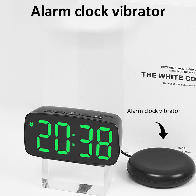 Super lauter vibrierender Weck – Led Desk Clock Bewertung und Preis