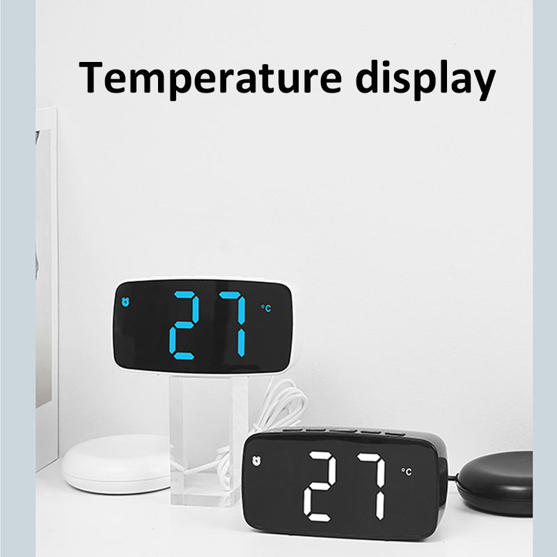 Super lauter vibrierender Weck – Led Desk Clock Bewertung und Preis