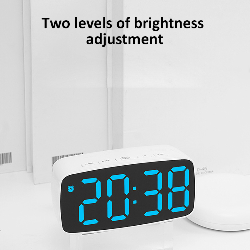 Super lauter vibrierender Weck – Led Desk Clock Bewertung und Preis
