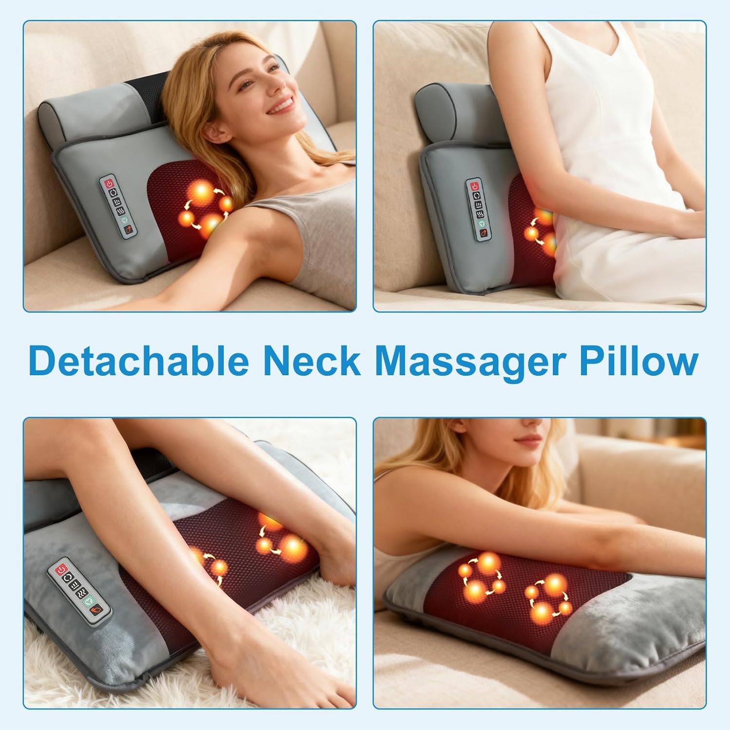 Ganzkörper-Massagematte mit Wä – Home Office Head Bewertung und Preis