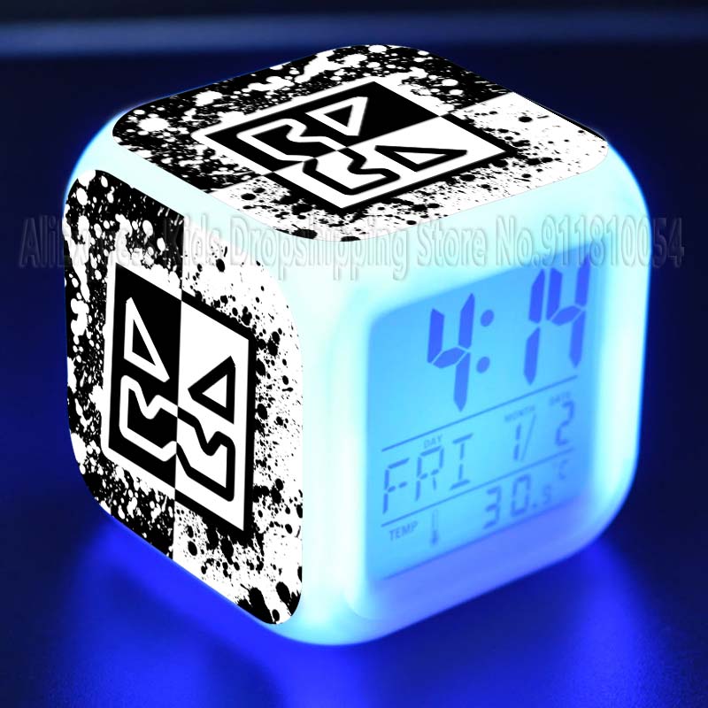 Angry Geometry Dash Wecker Kin – Led Desk Clock Bewertung und Preis