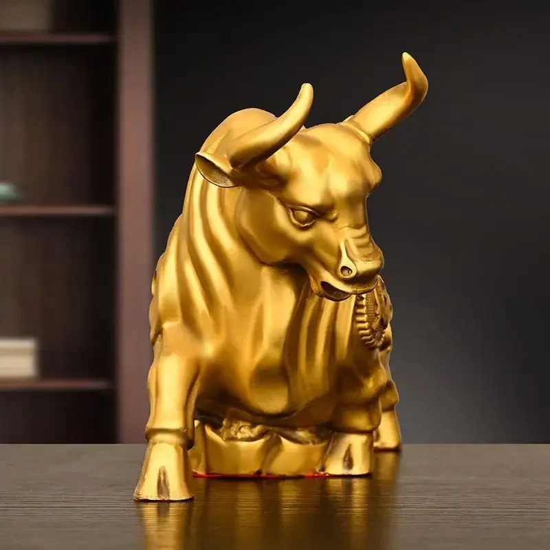 Feng Shui Kupfer Kuh Ornament, – Home Office Marketing Bewertung und Preis