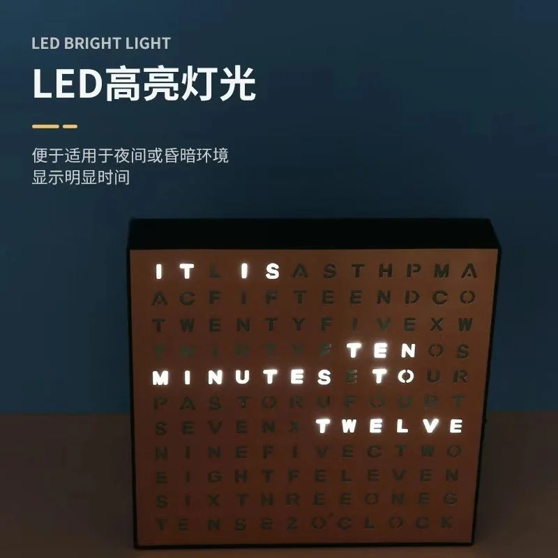 Zeitgesteuerte elektronische L – Led Desk Clock Bewertung und Preis