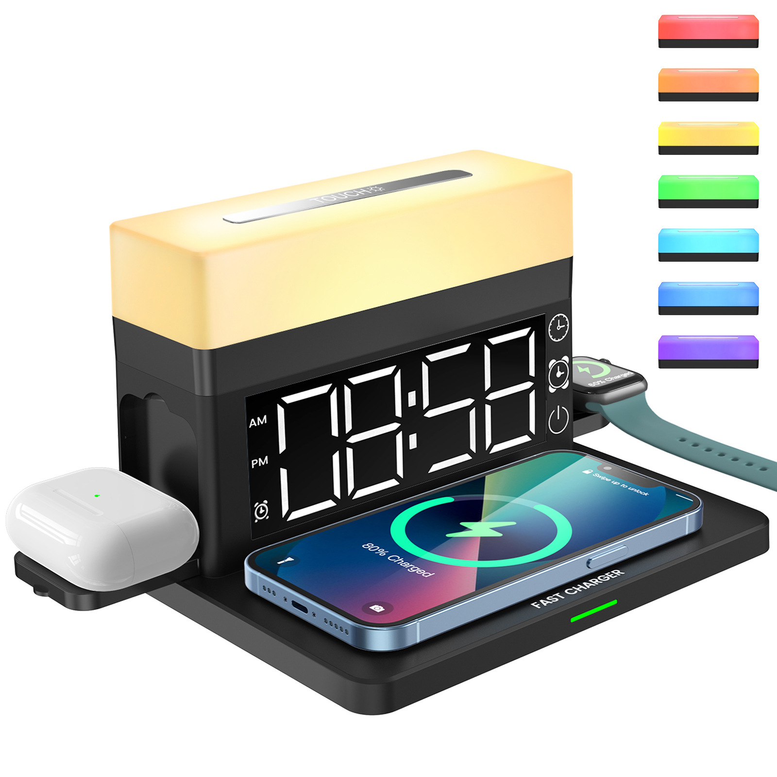 Schreibtisch-Digitalwecker mit – Led Desk Clock Bewertung und Preis