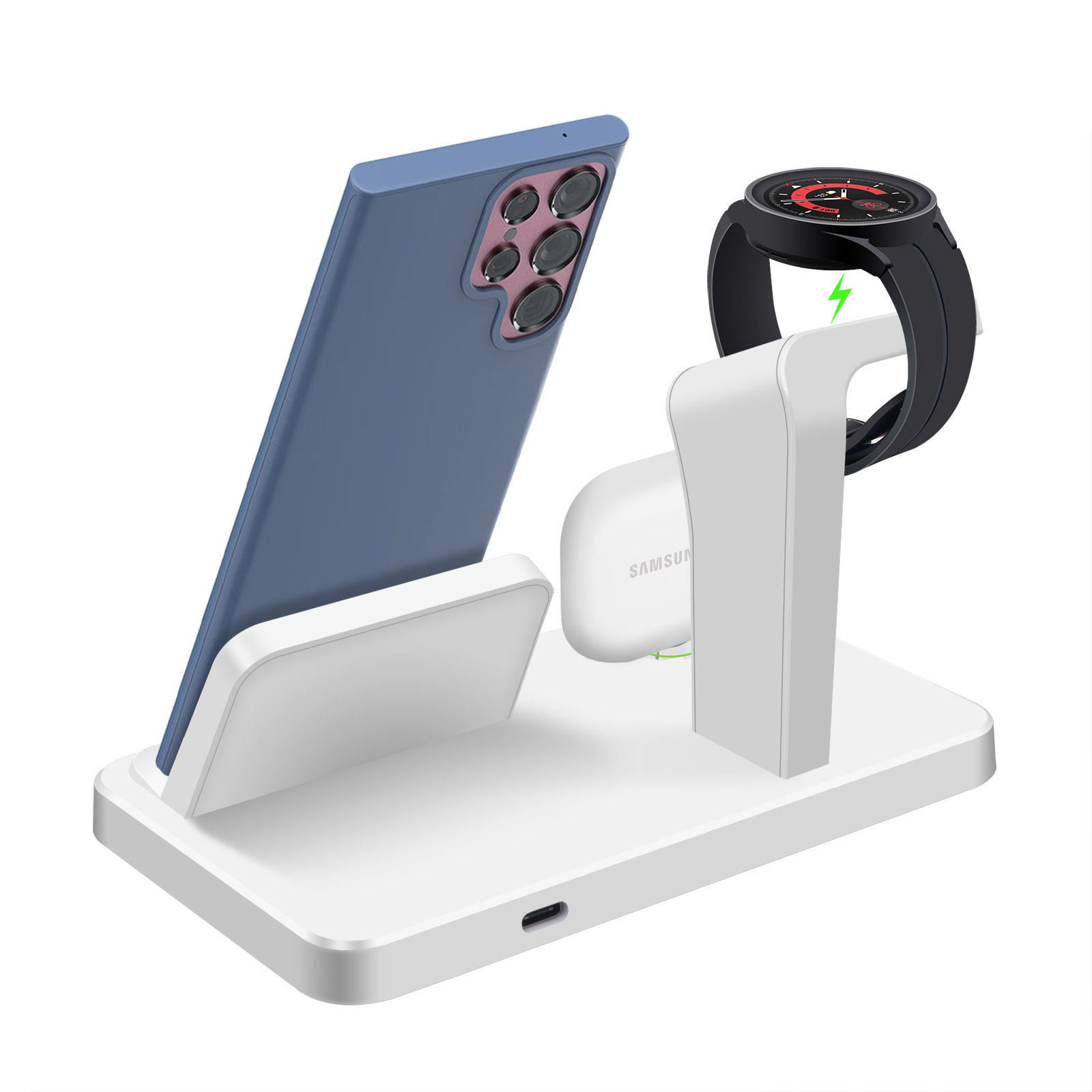 3-in-1 Schreibtisch-Dockingsta – Desk Charging Station Bewertung und Preis