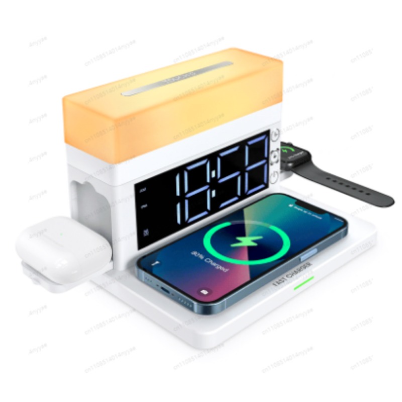 6-in-1 Kabellose Lade-Schreibt – Led Desk Clock Bewertung und Preis