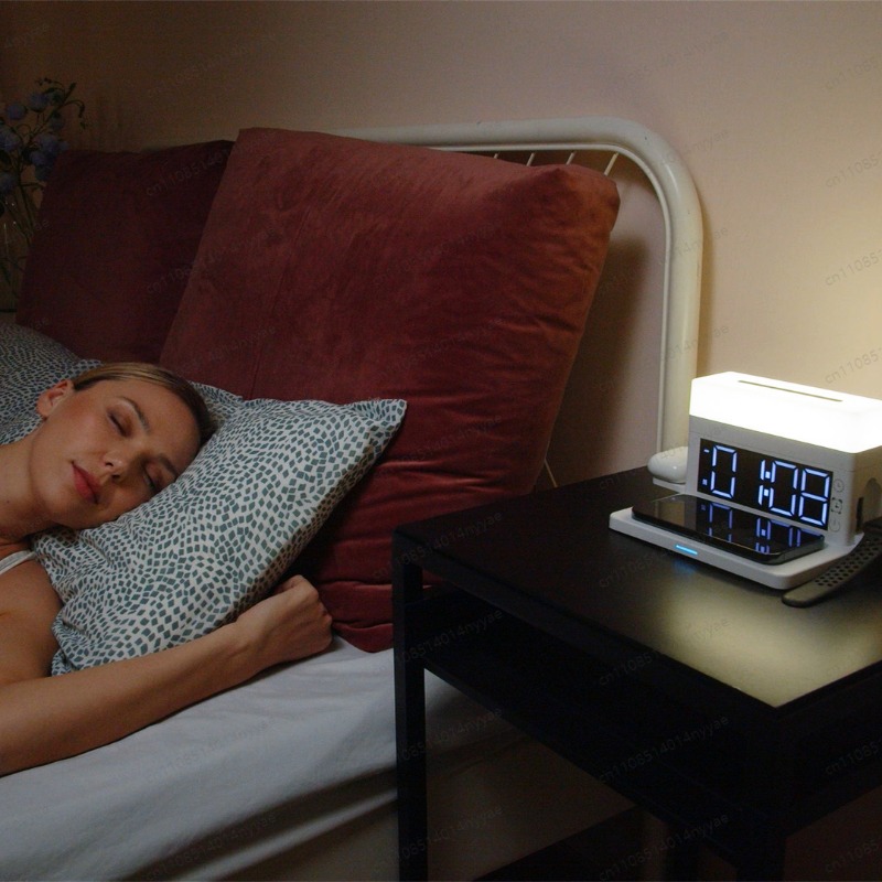 6-in-1 Kabellose Lade-Schreibt – Led Desk Clock Bewertung und Preis