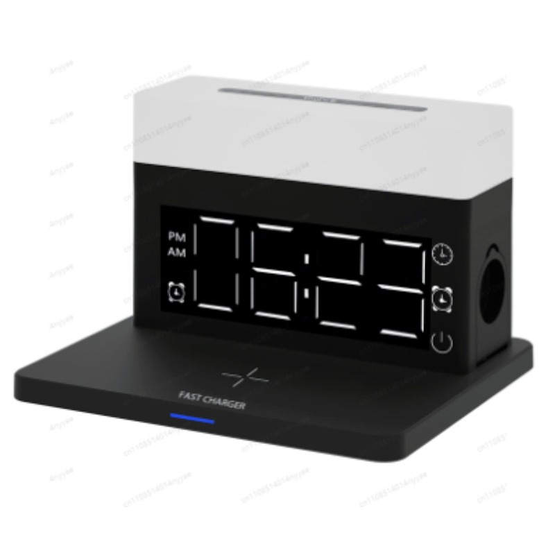 6-in-1 Kabellose Lade-Schreibt – Led Desk Clock Bewertung und Preis