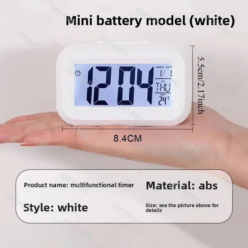 LED-Digitalwecker mit Hintergr – Led Desk Clock Bewertung und Preis