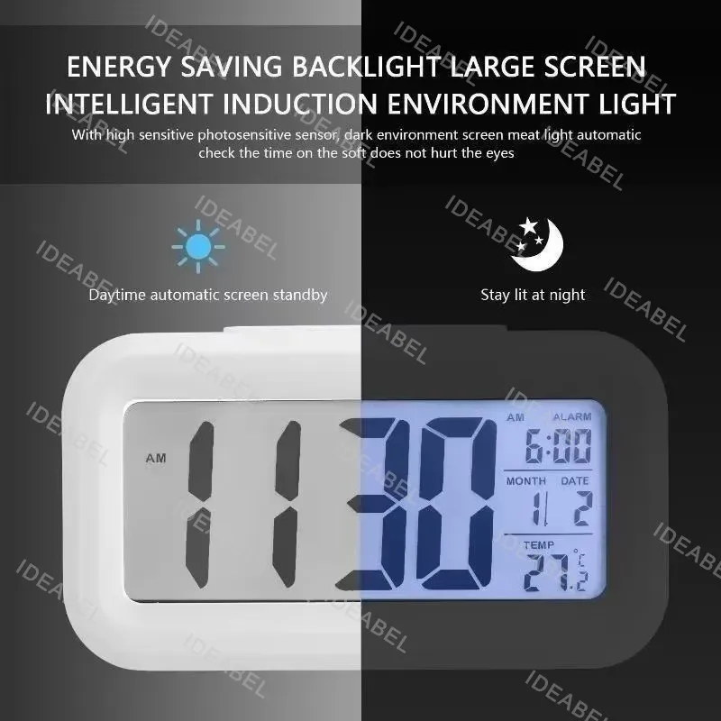LED-Digitalwecker mit Hintergr – Led Desk Clock Bewertung und Preis