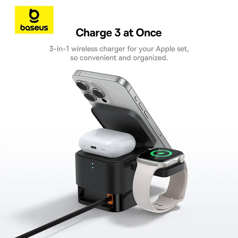 Baseus 3-in-1 magnetischer kab – Desk Charging Station Bewertung und Preis