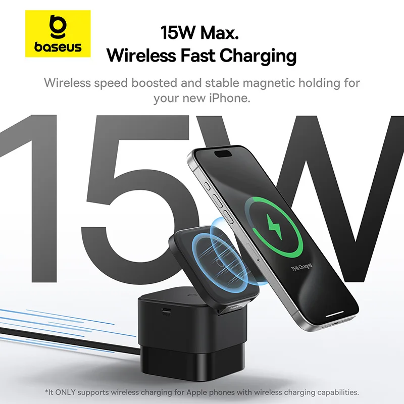 Baseus 3-in-1 magnetischer kab – Desk Charging Station Bewertung und Preis