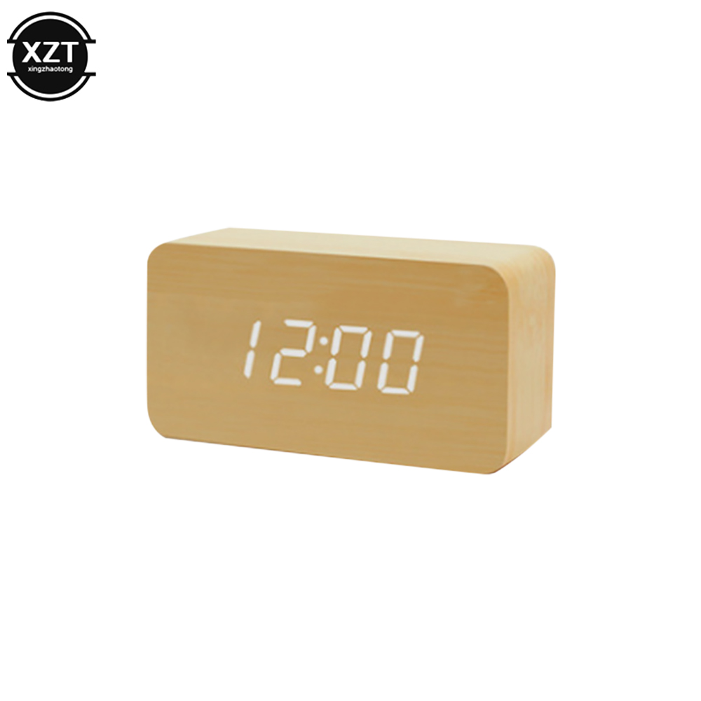 Mode Wecker LED Holz Uhr Tisch – Led Desk Clock Bewertung und Preis