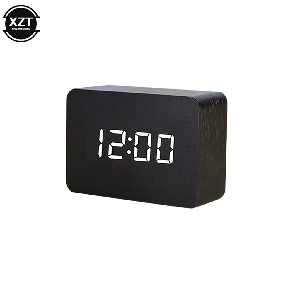Mode Wecker LED Holz Uhr Tisch – Led Desk Clock Bewertung und Preis