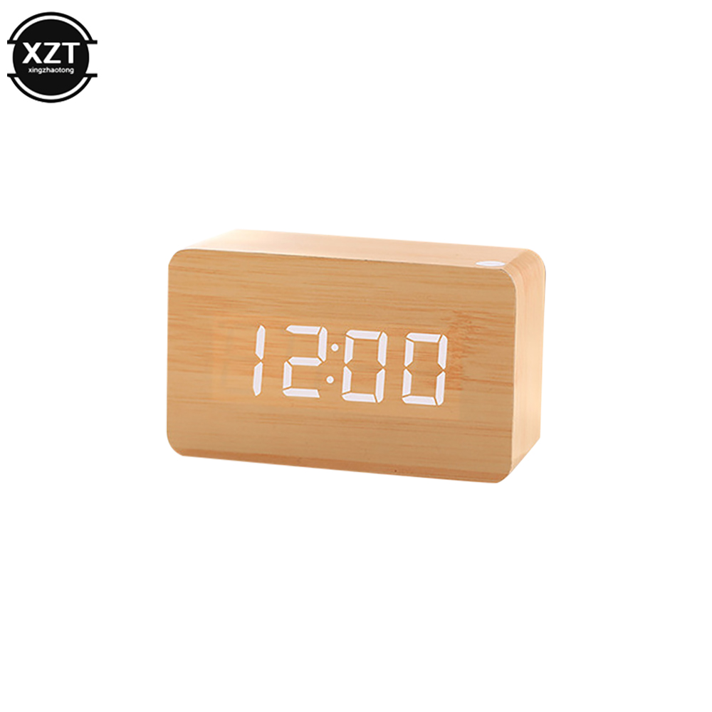 Mode Wecker LED Holz Uhr Tisch – Led Desk Clock Bewertung und Preis