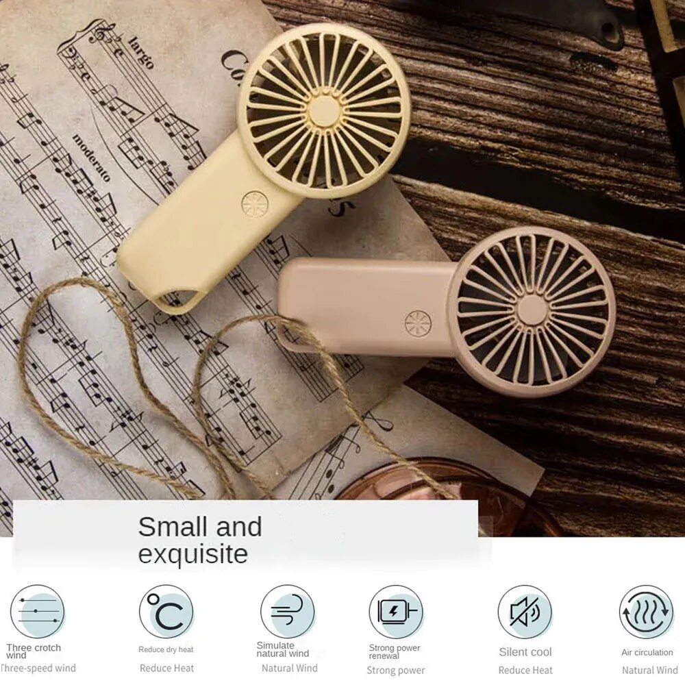 Tragbarer Handventilator, USB- – Usb Desk Fan Bewertung und Preis