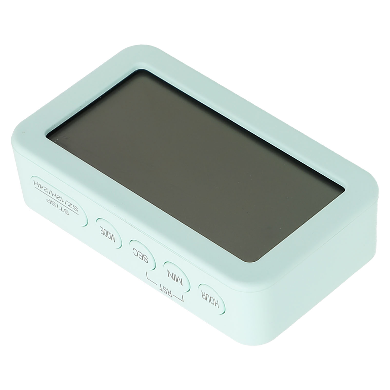 Weiß-rosa-hellgrüner LED-Digit – Led Desk Clock Bewertung und Preis