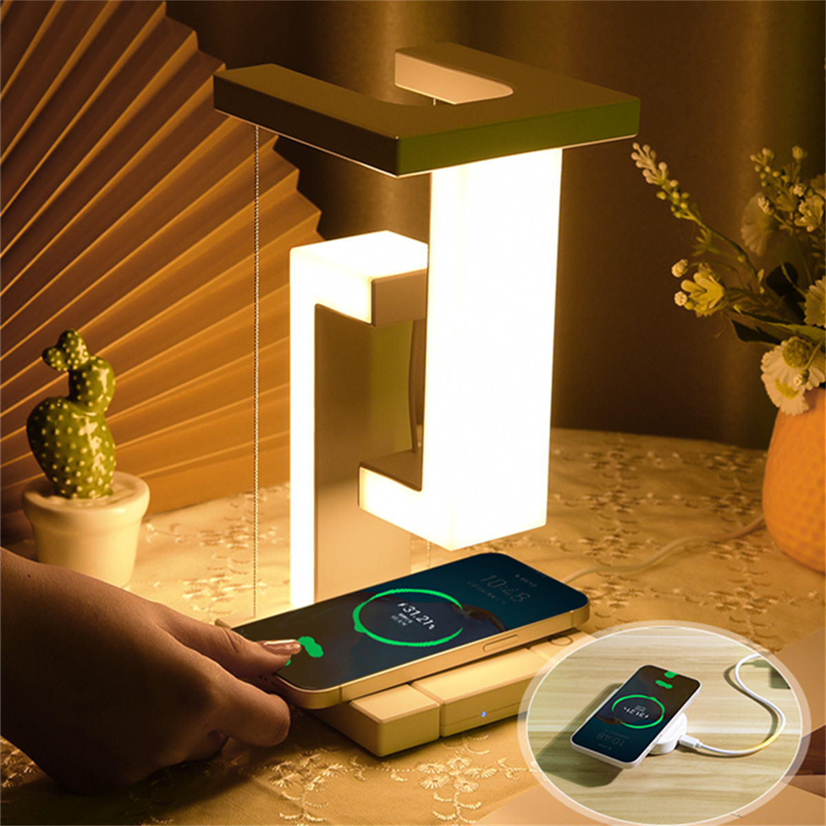 Schwebende Schreibtischlampe m – Desk Charging Station Bewertung und Preis