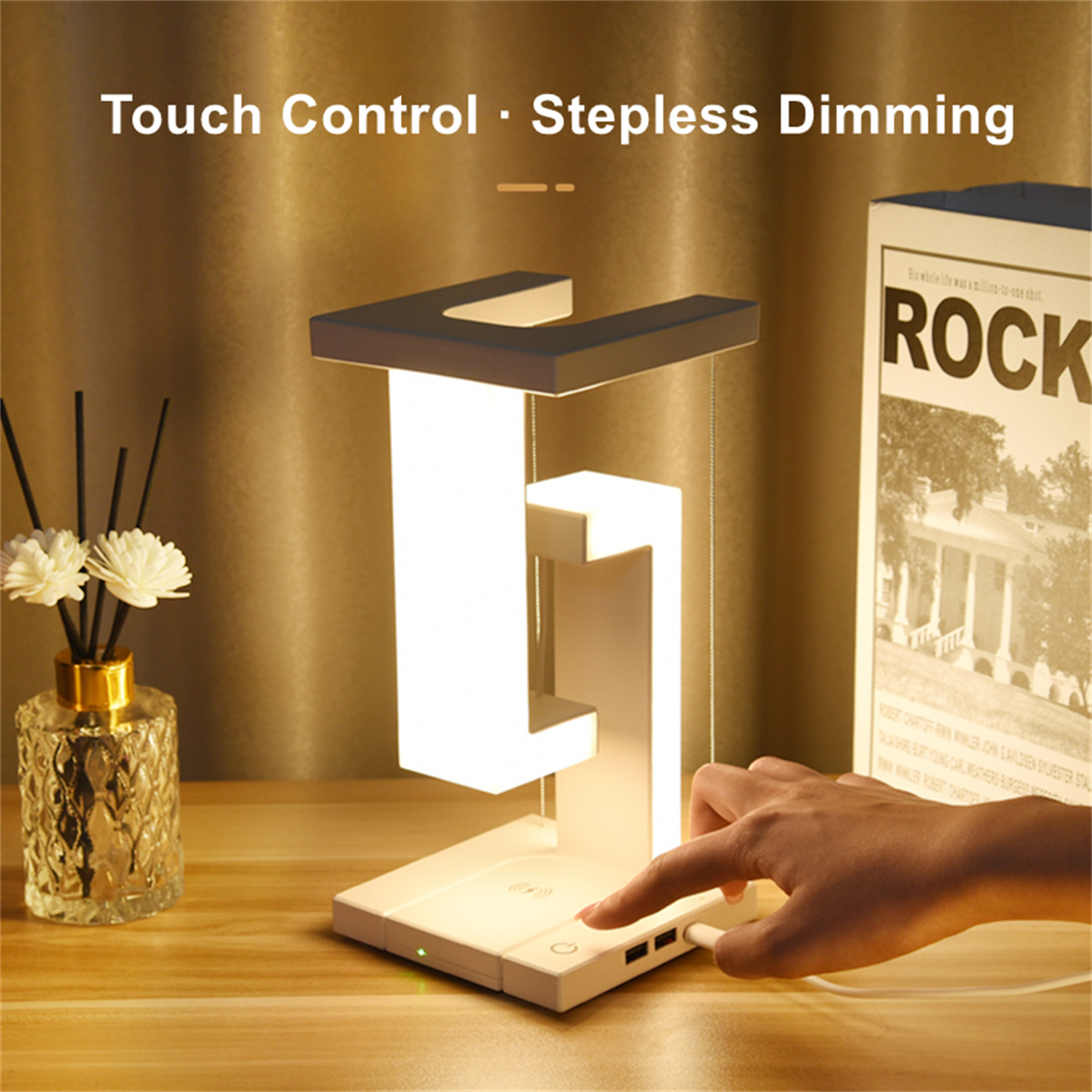 Schwebende Schreibtischlampe m – Desk Charging Station Bewertung und Preis