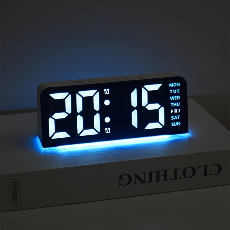 1 PCS Digital LED Wecker Mit D – Led Desk Clock Bewertung und Preis