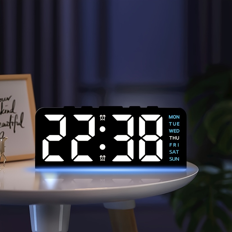 1 PCS Digital LED Wecker Mit D – Led Desk Clock Bewertung und Preis